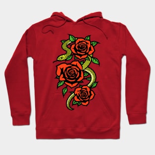 Serpent and Rose Hoodie